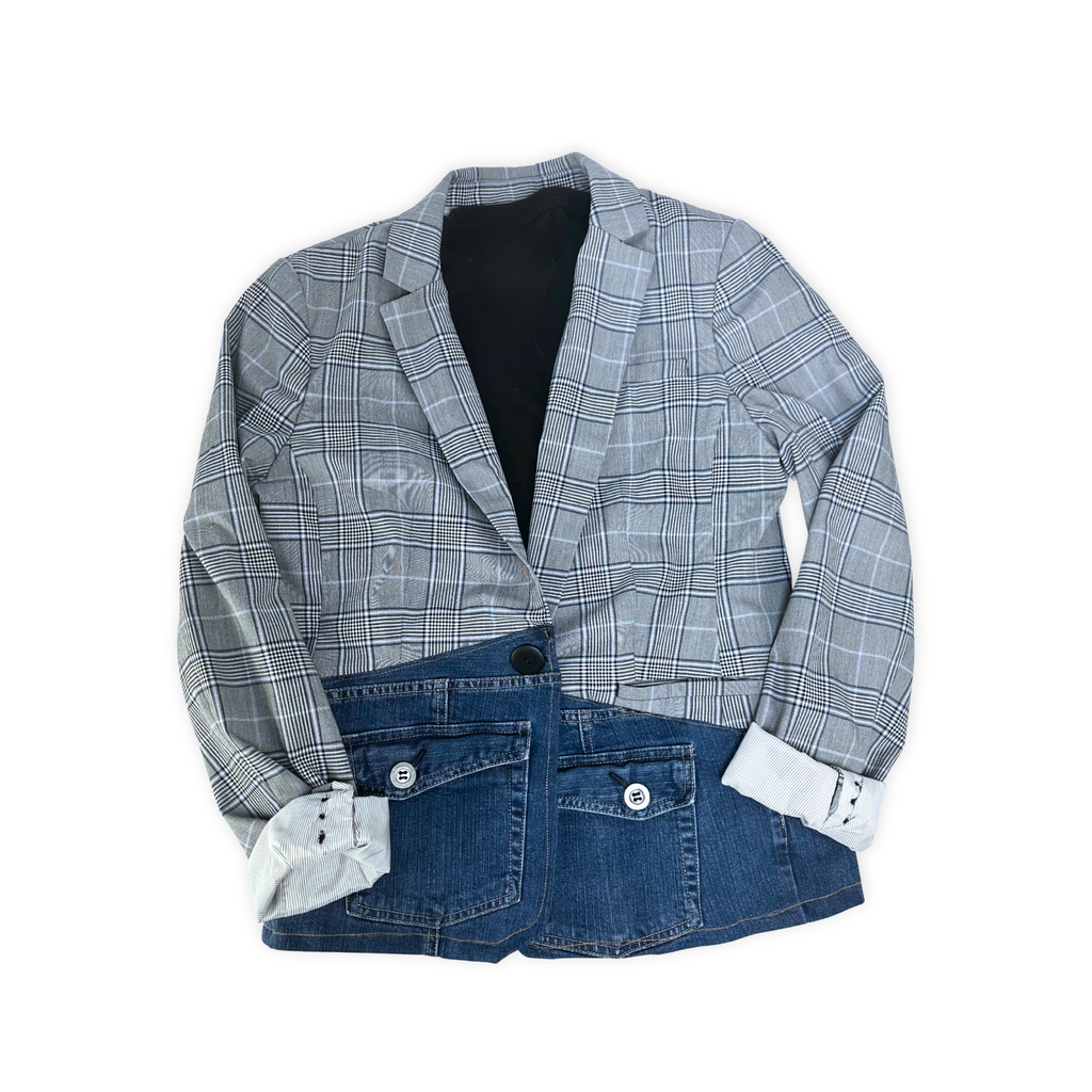 Blue Collar Heiress Blazer