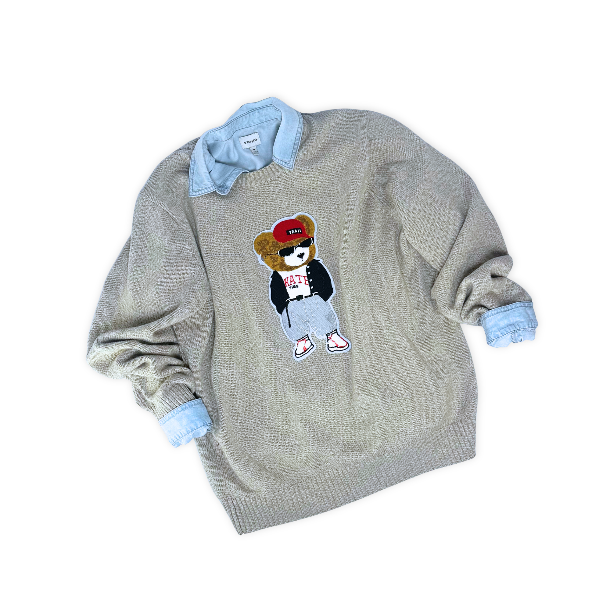 The Substitute Teacher Bear Sweater 2.0