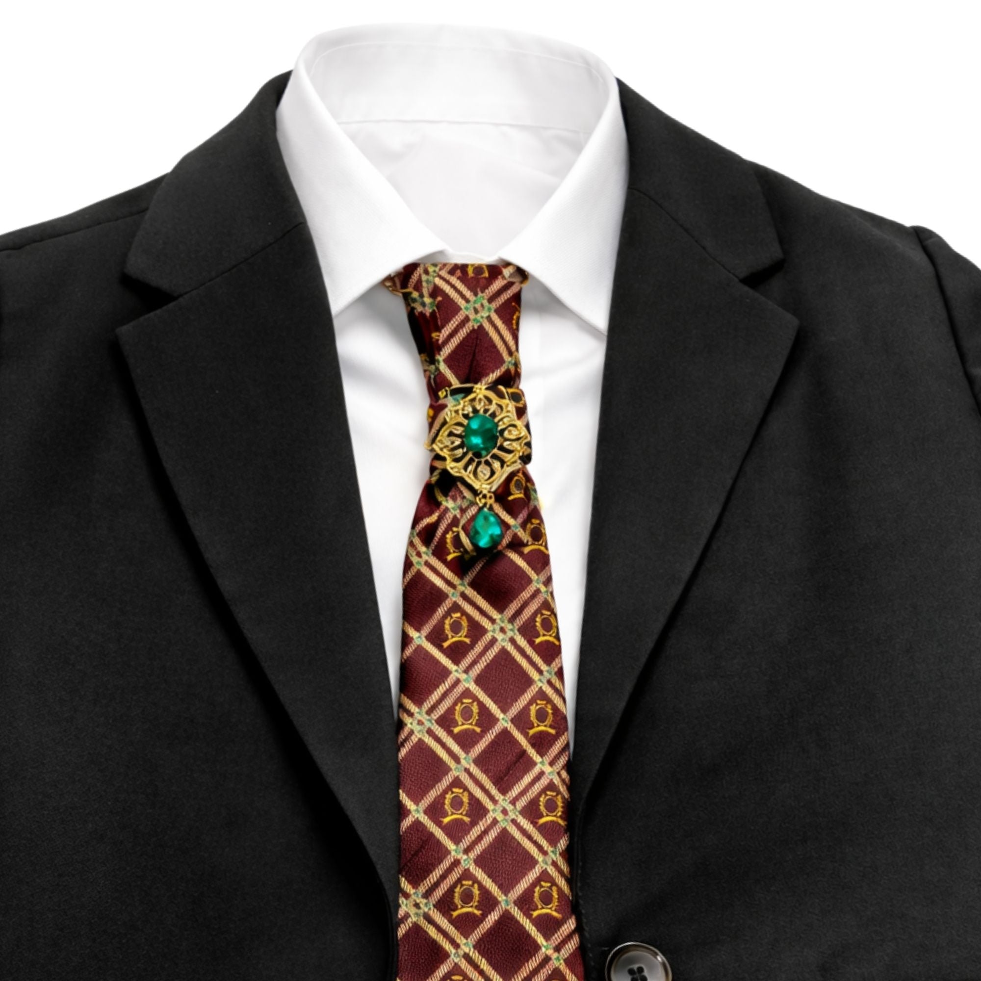 Emerald City Necktie Necklace