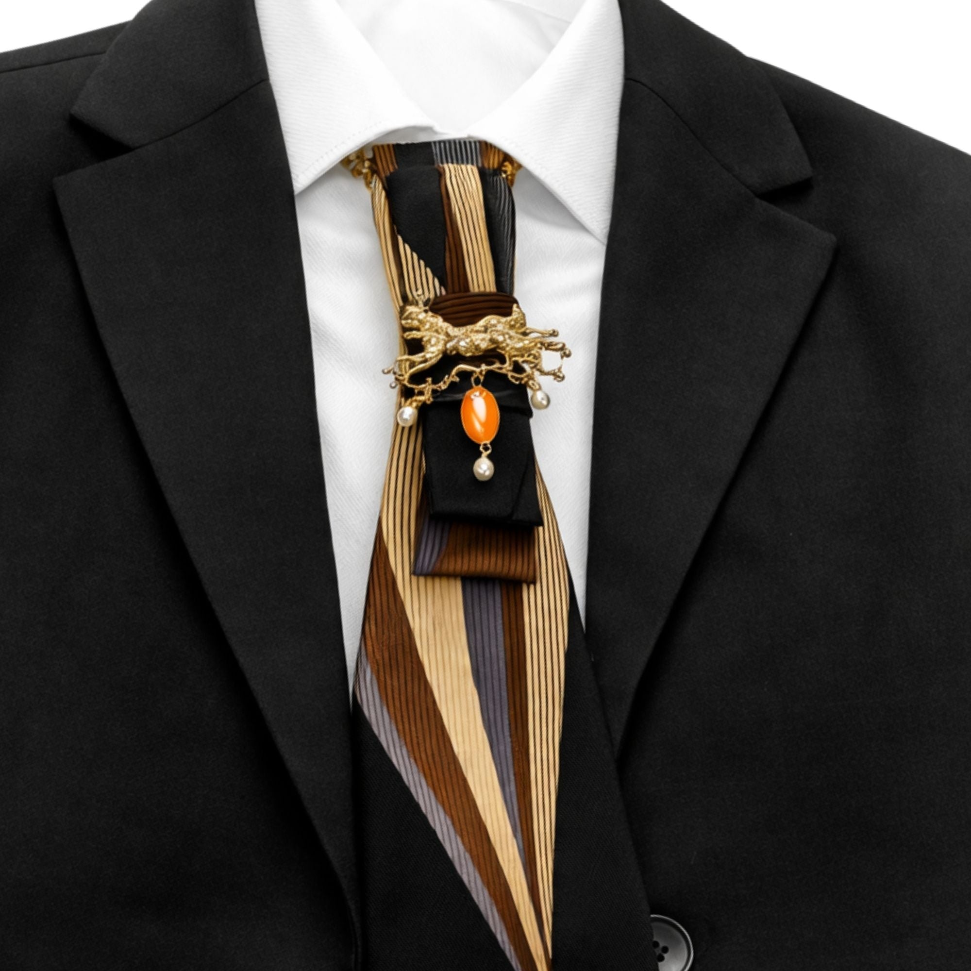 Storybook but Make it Sharp Necktie Necklace
