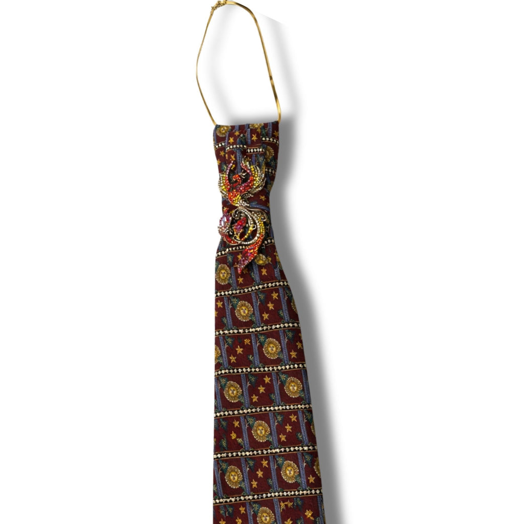 She Rises Necktie Necklace