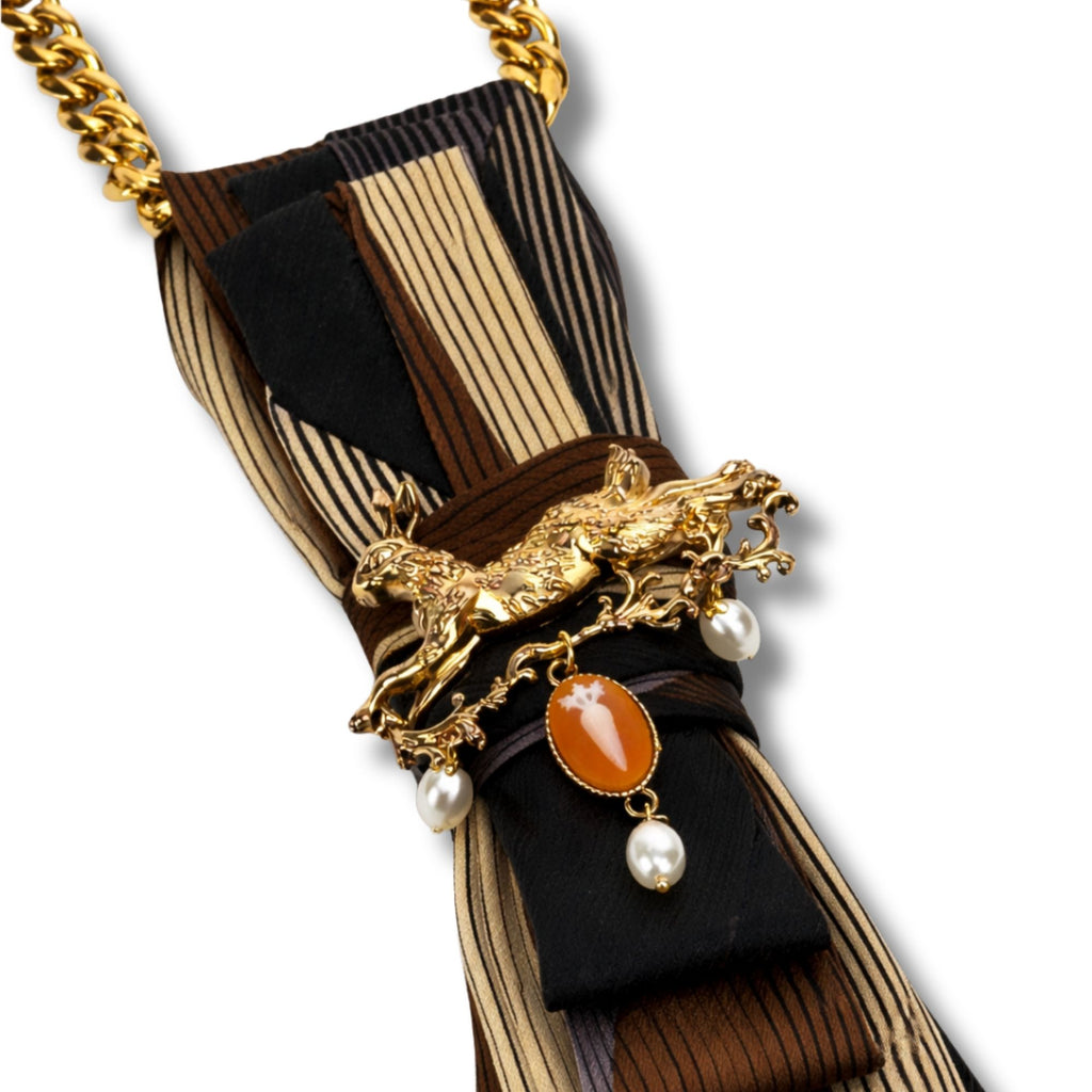 Storybook but Make it Sharp Necktie Necklace