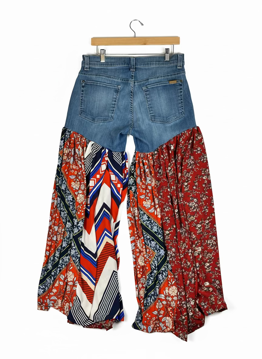 Bloomer Red and White