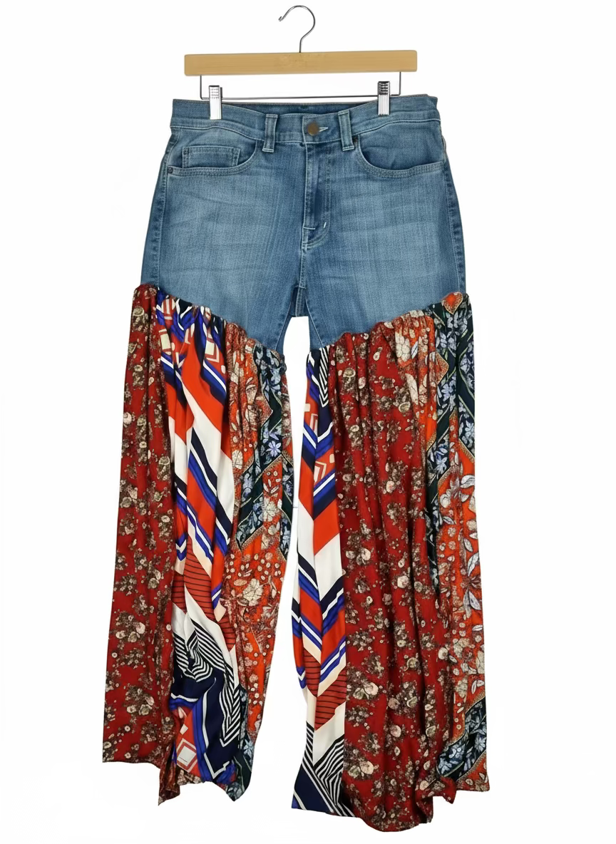 Bloomer Red and White