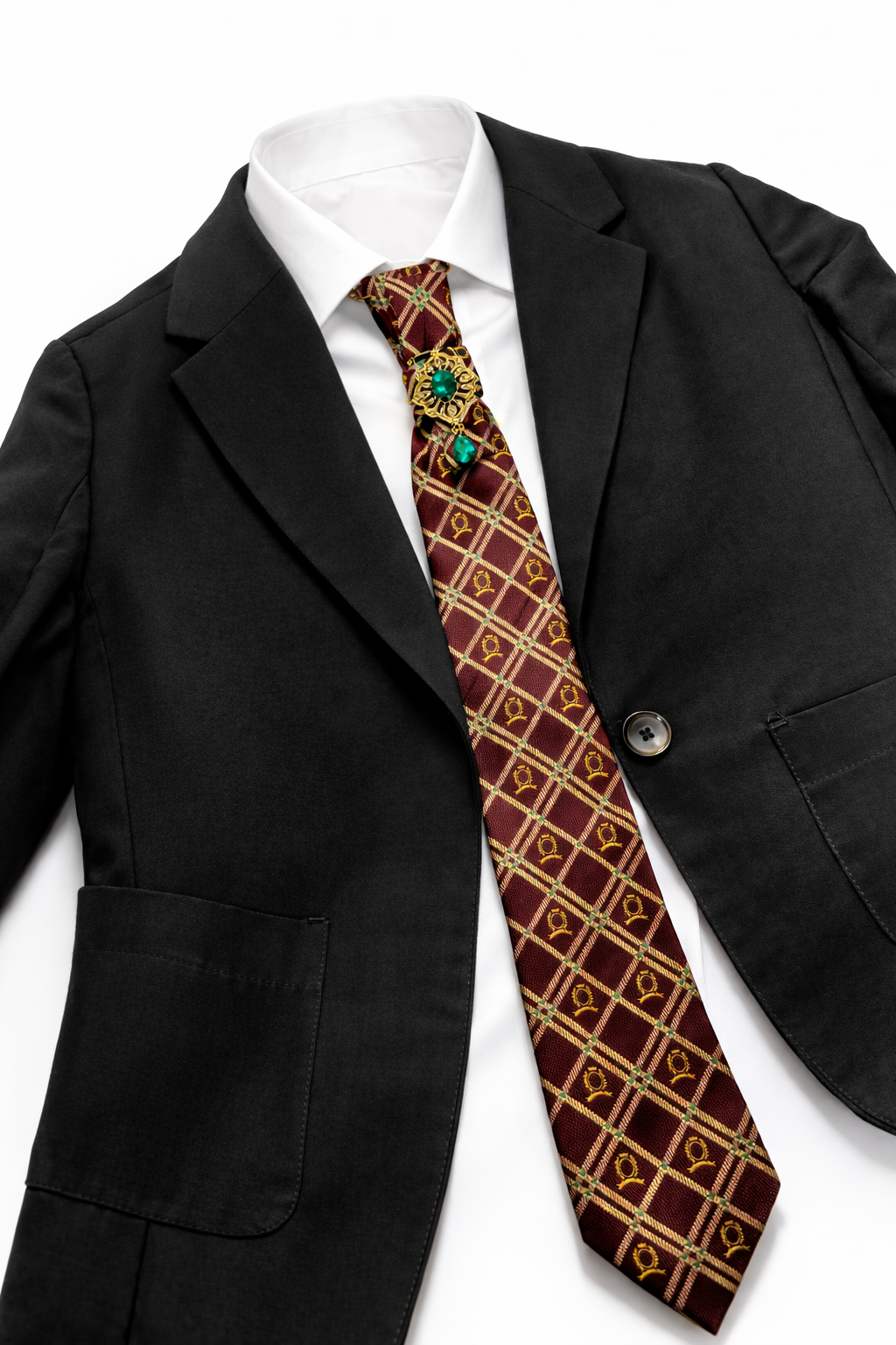 Emerald City Necktie Necklace