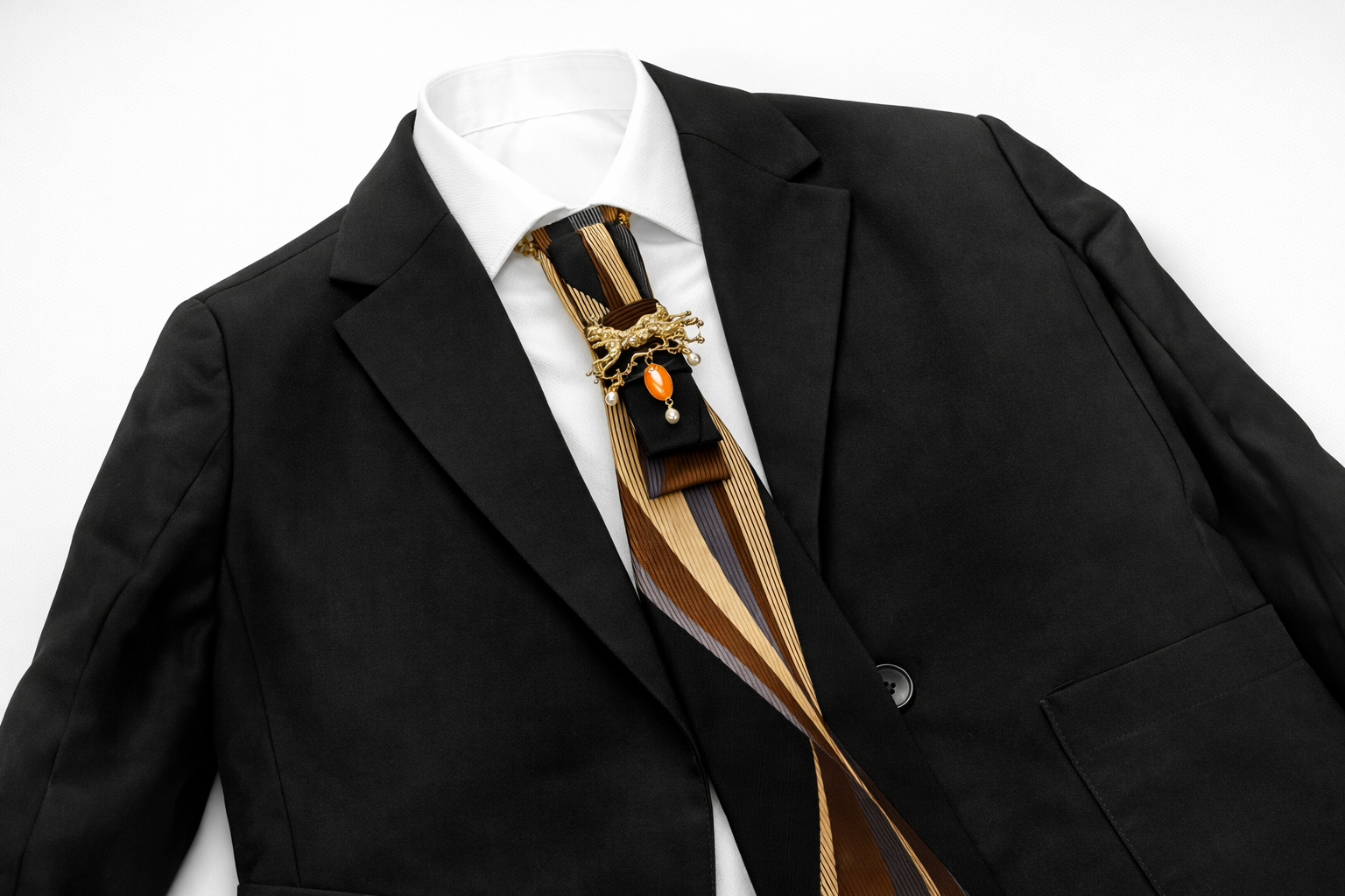 Storybook but Make it Sharp Necktie Necklace