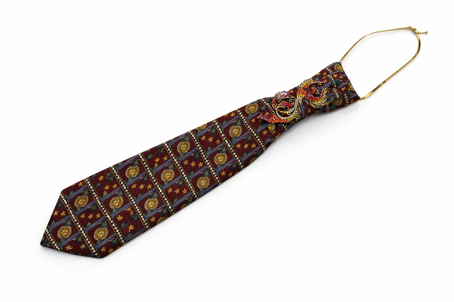 She Rises Necktie Necklace