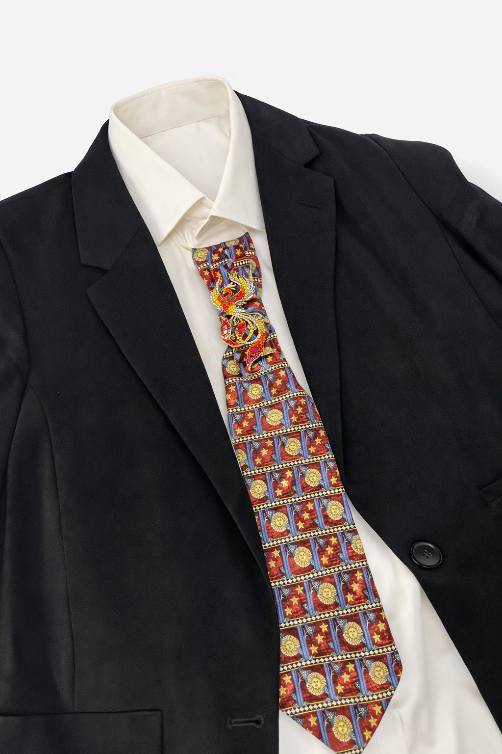 She Rises Necktie Necklace