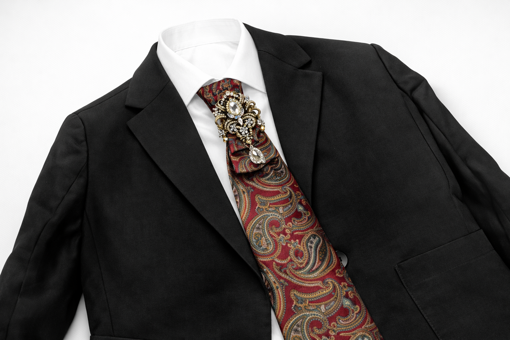 The Queen Necktie Necklace