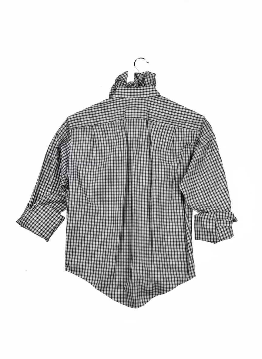 Purple & White Checkered