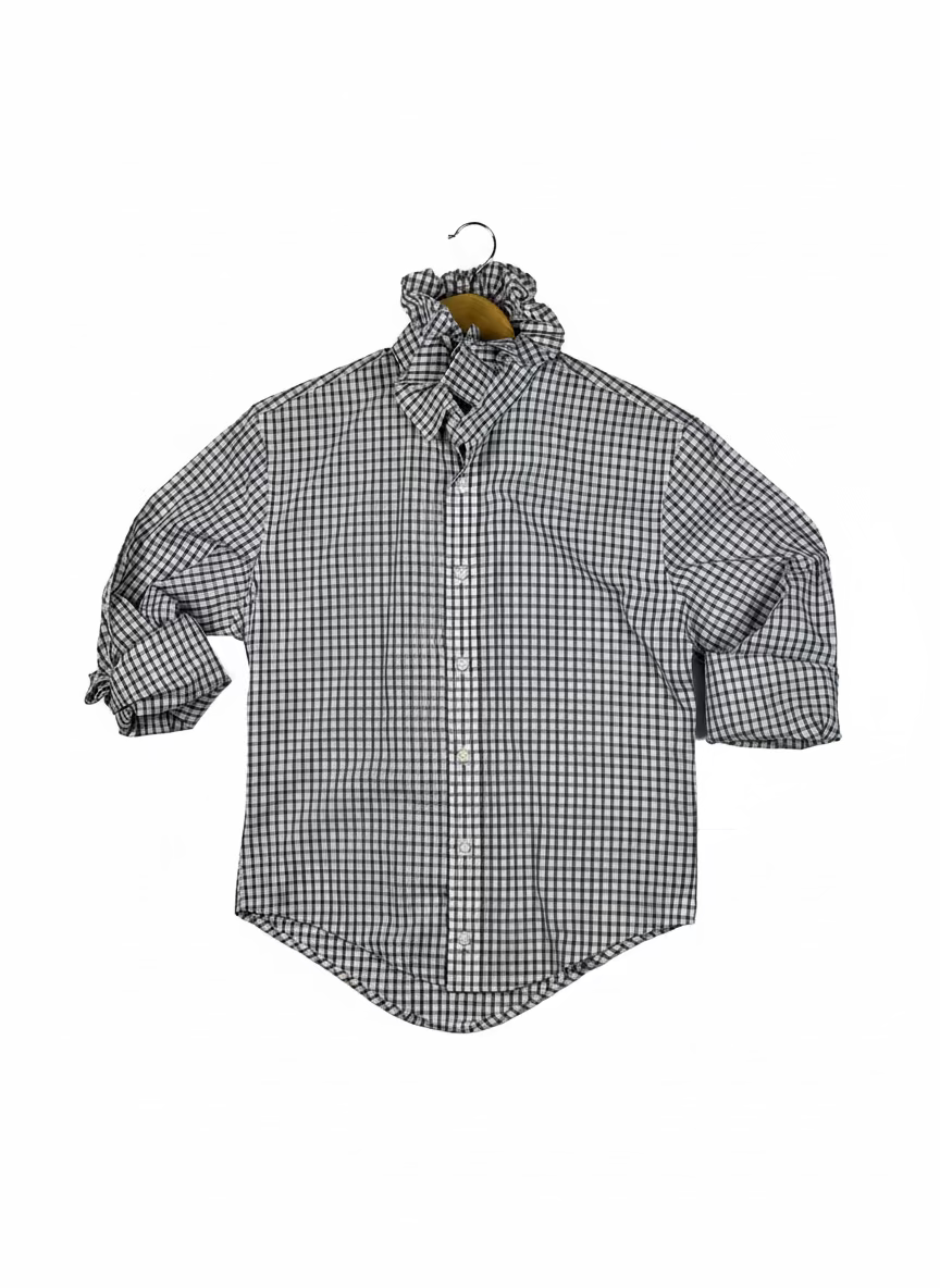 Purple & White Checkered